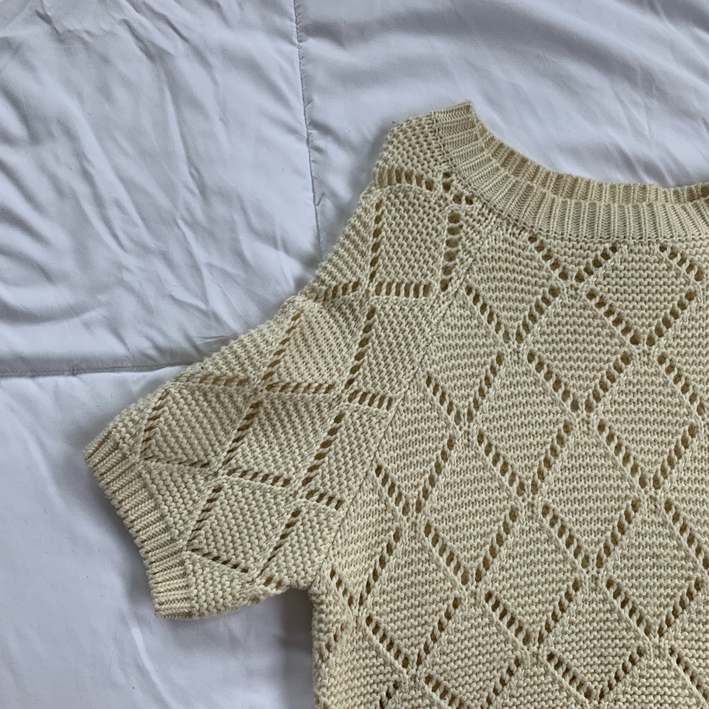 Forever21 Cropped Knit Sweater